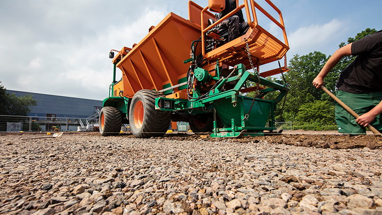 Maschine Drainage Verfüllen