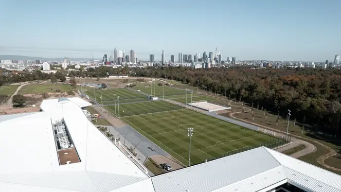 DFB Campus Trainingsplätze komplett